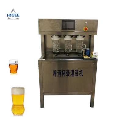 Porcellana Macchina di rifornimento manuale della birra della struttura semplice per la tazza 100 - gamma di riempimento 2000ml fornitore