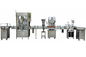 Etichettatrice di coperchiamento di riempimento di bottiglia di lavaggio automatico dell'acqua sigaretta elettronica linea di produzione di riempimento liquida fornitore