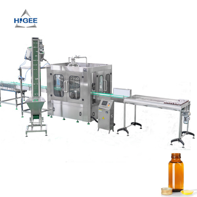 La CINA macchina di riempimento dello sciroppo antistossa per la produzione di liquidi di riempimento di bottiglie in PET per bottiglie in vetro fornitore