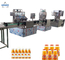 macchina di rifornimento del succo di capacità 2000BPH per la bottiglia di vetro di altezza di 60-320 millimetro fornitore